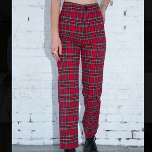 Plaid Kim Pants - Brandy Melville/John Galt